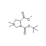 Methyl 1-Boc-3,3-dimethyl-1,3-azasilolidine-5-carboxylate