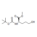 Methyl (R)-2-(Boc-amino)-5-hydroxypentanoate