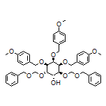 (1R,2S,3R,4R,5S,6S)-2,6-Bis[(benzyloxy)methoxy]-3,4,5-tris[(4-methoxybenzyl)oxy]cyclohexanol