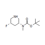 (3R,5S)-N-Boc-5-fluoro-N-methylpiperidin-3-amine