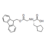 (S)-2-[[2-[(9H-Fluoren-9-yl)methoxy]-2-oxoethyl]amino]-3-cyclopentylpropanoic Acid