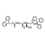 (S)-2-[3-(Fmoc-amino)propanamido]-5-oxo-5-(tritylamino)pentanoic Acid