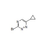 3-Bromo-6-cyclopropyl-1,2,4-triazine