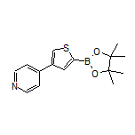 4-(4-Pyridyl)thiophene-2-boronic Acid Pinacol Ester