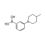 3-(4-Methyl-1-piperidyl)phenylboronic Acid