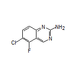 2-Amino-6-chloro-5-fluoroquinazoline