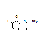 8-Chloro-7-fluoroquinolin-2-amine