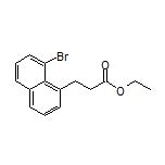 Ethyl 3-(8-Bromo-1-naphthyl)propanoate