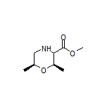 Methyl (2R,6S)-2,6-Dimethylmorpholine-3-carboxylate