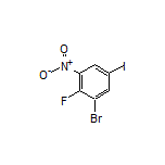 1-Bromo-2-fluoro-5-iodo-3-nitrobenzene