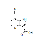 7-Cyano-4-azaindole-3-carboxylic Acid