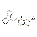 N-Fmoc-N-methyl-O-cyclopropyl-L-serine