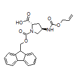 (2S,4R)-1-Fmoc-4-[[(allyloxy)carbonyl]amino]pyrrolidine-2-carboxylic Acid