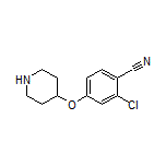 2-Chloro-4-(4-piperidyloxy)benzonitrile