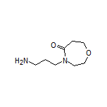 4-(3-Aminopropyl)-1,4-oxazepan-5-one