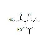 3-Hydroxy-2-(2-hydroxyacetyl)-4,6,6-trimethyl-2-cyclohexenone