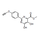 Methyl 2-[4-(Ethynyloxy)phenyl]-5,6-dihydroxypyrimidine-4-carboxylate