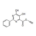 Ethynyl 5,6-Dihydroxy-2-phenylpyrimidine-4-carboxylate