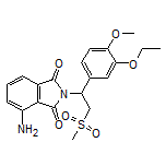 4-Amino-2-[1-(3-ethoxy-4-methoxyphenyl)-2-(methylsulfonyl)ethyl]isoindoline-1,3-dione