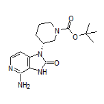 (R)-4-Amino-1-(1-Boc-3-piperidyl)-1H-imidazo[4,5-c]pyridin-2(3H)-one