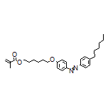 6-[4-[(4-Hexylphenyl)diazenyl]phenoxy]hexyl Methacrylate