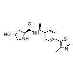 (2S,4R)-4-Hydroxy-N-[(S)-1-[4-(4-methyl-5-thiazolyl)phenyl]ethyl]pyrrolidine-2-carboxamide