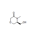 (S)-5-(Hydroxymethyl)-4-methylmorpholin-3-one