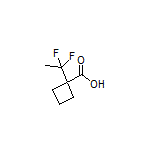 1-(1,1-Difluoroethyl)cyclobutanecarboxylic Acid