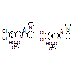 2-(3,4-Dichlorophenyl)-N-methyl-N-[trans-2-(1-pyrrolidinyl)cyclohexyl]acetamide Methanesulfonate