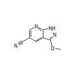 3-Methoxy-1H-pyrazolo[3,4-b]pyridine-5-carbonitrile