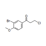 1-(3-Bromo-4-methoxyphenyl)-3-chloro-1-propanone