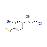1-(3-Bromo-4-methoxyphenyl)-3-chloro-1-propanol