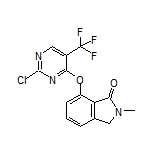 7-[[2-Chloro-5-(trifluoromethyl)-4-pyrimidinyl]oxy]-2-methylisoindolin-1-one