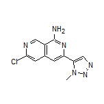 6-Chloro-3-(1-methyl-1H-1,2,3-triazol-5-yl)-2,7-naphthyridin-1-amine