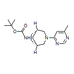 (1R,5S,8s)-N-Boc-3-(6-methyl-4-pyrimidinyl)-3-azabicyclo[3.2.1]octan-8-amine