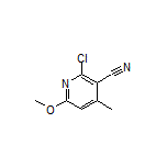 2-Chloro-6-methoxy-4-methylnicotinonitrile