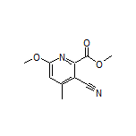 Methyl 3-Cyano-6-methoxy-4-methylpicolinate