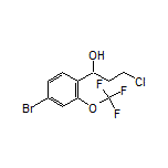 1-[4-Bromo-2-(trifluoromethoxy)phenyl]-3-chloro-1-propanol