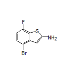 4-Bromo-7-fluorobenzo[b]thiophen-2-amine