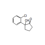 2-(2-Chlorophenyl)-2-hydroxycyclopentanone