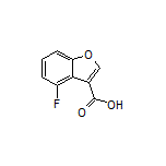 4-Fluorobenzofuran-3-carboxylic Acid