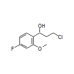 3-Chloro-1-(4-fluoro-2-methoxyphenyl)-1-propanol
