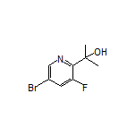 2-(5-Bromo-3-fluoro-2-pyridyl)-2-propanol