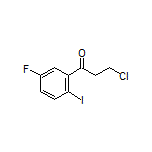 3-Chloro-1-(5-fluoro-2-iodophenyl)-1-propanone