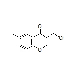 3-Chloro-1-(2-methoxy-5-methylphenyl)-1-propanone