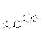 N-(3-Methyl-4-pyrazolyl)-4-(trifluoromethoxy)benzamide