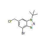 4-Bromo-1-(tert-butyl)-6-(chloromethyl)-1H-benzo[d][1,2,3]triazole