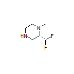 (S)-2-(Difluoromethyl)-1-methylpiperazine