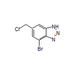 4-Bromo-6-(chloromethyl)-1H-benzo[d][1,2,3]triazole