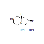 (7R,8aS)-7-Fluorooctahydropyrrolo[1,2-a]pyrazine Dihydrochloride